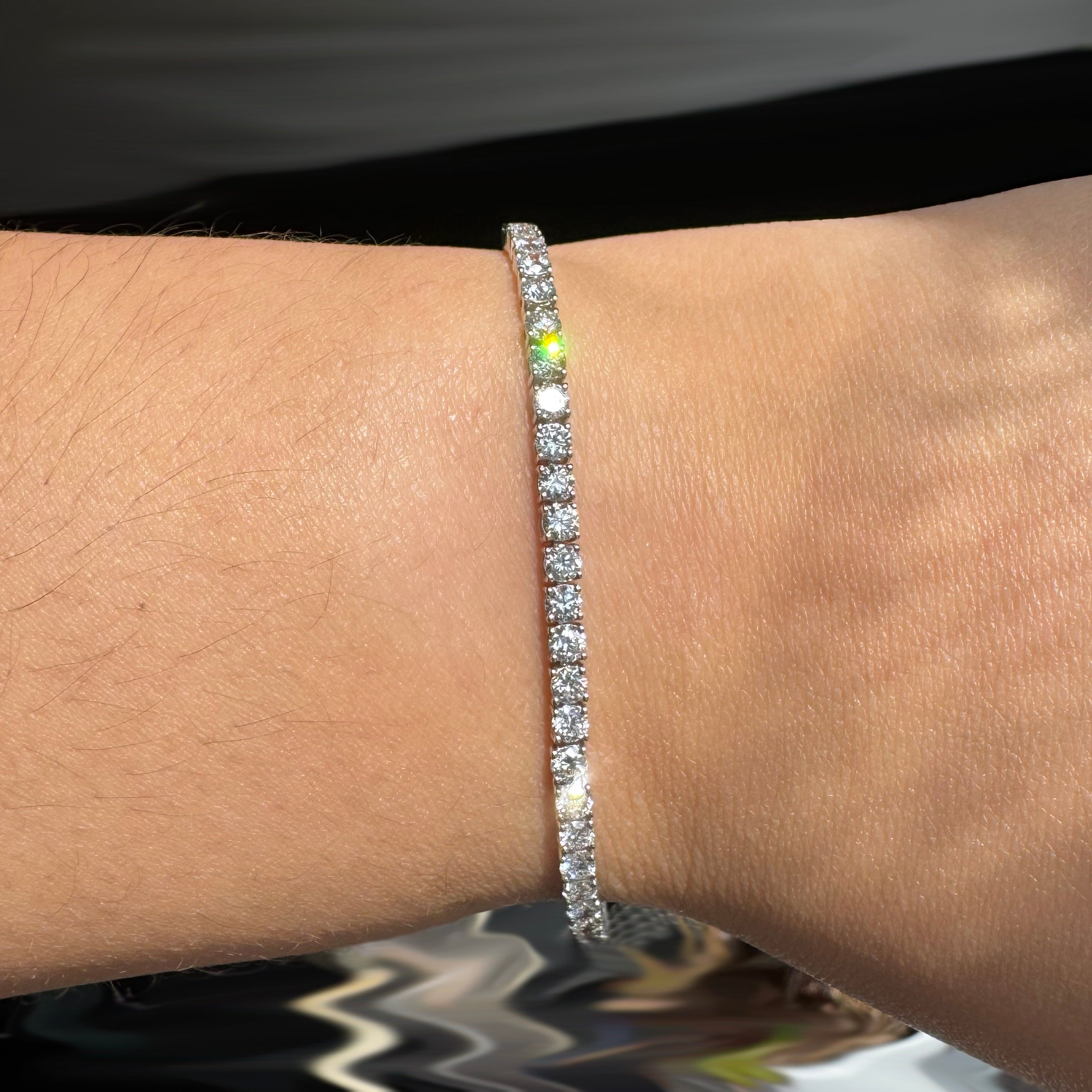 5.00ctw Lab Diamond Tennis Bracelet